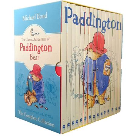 Book cover number 1 for The Classic Adventures Of Paddington Bear (Set Of 15 Books) written by Michael Bond published by Harper Collins Publishers
