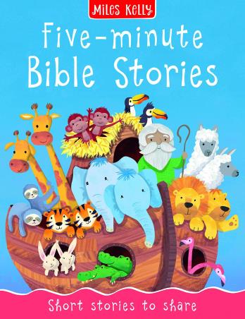 Book cover number 1 for Five-Minute Bible Stories written by Belinda Gallagher published by Miles Kelly Publishing