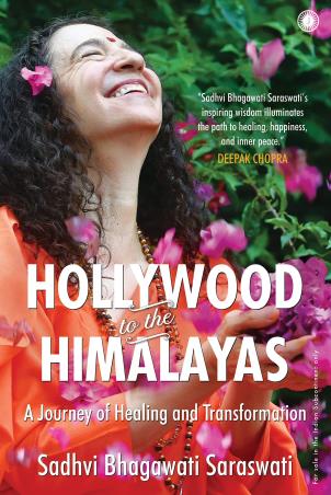 Book cover number 1 for Hollywood To The Himalayas written by Sadhvi Bhagawati Saraswati published by Jaico Books