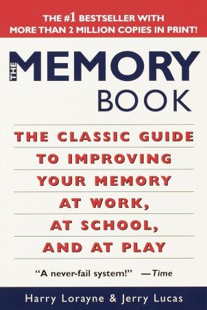 Book cover number 1 for The Memory Book : The Classic Guide To Improving Your Memory At Work, At School, And At Play written by Harry Lorayne, Jerry Lucas published by Ballantine Books