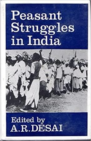 Book cover number 1 for Peasant Struggles in India written by A. R. Desai published by Oxford University Press