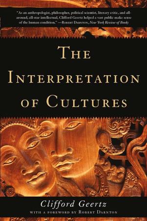 Book cover number 1 for The Interpretation Of Cultures written by Clifford Geertz published by Basic Books