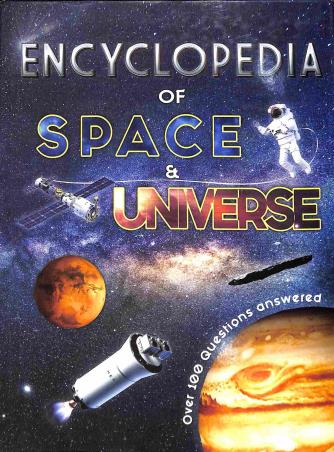 Book cover number 1 for Encyclopedia Of The Space & Universe written by NA published by Bluebird Books