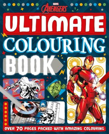 Book cover number 1 for Marvel Avengers : The Ultimate Colouring Book written by NA published by Autumn Publishing
