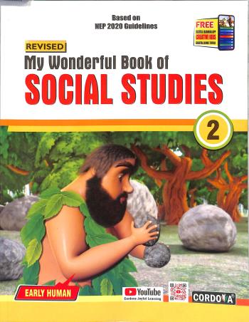Book cover number 1 for My Wonderful Book Of Social Studies Class 2 (NEP 2020) written by Vinita Kumar published by Cordova Publications Pvt. Ltd.