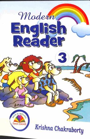 Book cover number 1 for Modern English Reader Book 3 ( Anglo - Bengali Series) written by Krishna Chakraborty published by Vilas Prakashani