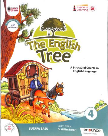 Book cover number 1 for The English Tree 4 (NEP 2020) written by Sutapa Basu published by Proficiency Learning Solutions Private Limited