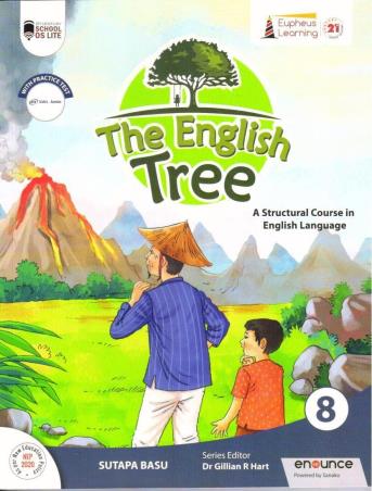 Book cover number 1 for The English Tree 8 (NEP 2020) written by Sutapa Basu published by Proficiency Learning Solutions Private Limited