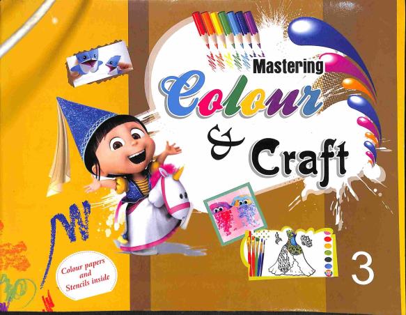 Book cover number 1 for Mastering Colour & Craft Book 3 written by NA published by Shail Prakashan