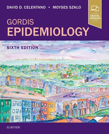 Book cover number 1 for Gordis Epidemiology written by David D Celentano, Moyses Szklo published by Elsevier