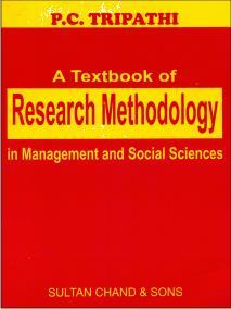 Book cover number 1 for A Textbook Of Research Methodology : In Management And Social Sciences written by P. C. Tripathi published by Sultan Chand & Sons