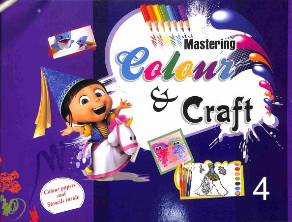 Book cover number 1 for Mastering Colour & Craft Book 4 written by NA published by Shail Prakashan