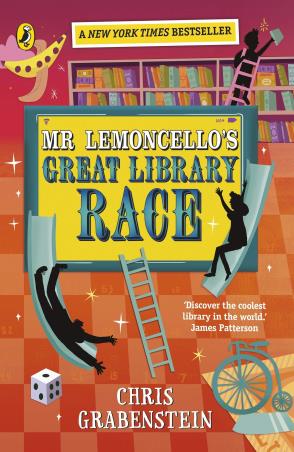 Book cover number 1 for Mr Lemoncello'S Great Library Race written by Chris Grabenstein published by Puffin