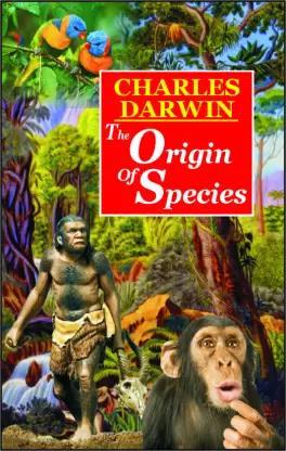 Book cover number 1 for The Origin Of Species written by Charles Darwin published by Maanu Graphics Publishers