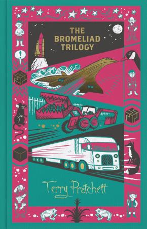 Book cover number 1 for The Bromeliad Trilogy written by Terry Pratchett published by Doubleday