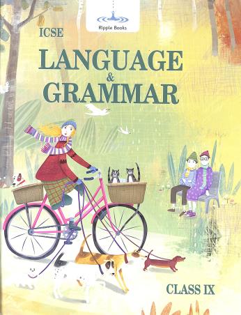 Book cover number 1 for ICSE Language And Grammar 9 written by NA published by Ripple Books