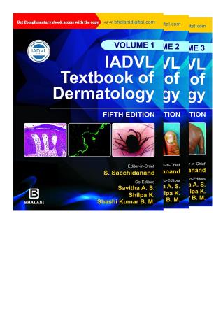 Book cover number 1 for IADVL Textbook Of Dermatology With Access Code (Set Of 3 Volumes) written by S. Sacchidanand published by Bhalani Publishing House