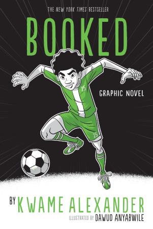 Book cover number 1 for Booked (Graphic Novel) written by Kwame Alexander published by Andersen Press