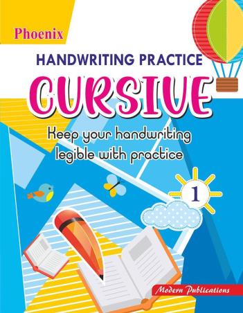 Book cover number 1 for Phoenix Handwriting Practice Cursive 1 written by NA published by Modern Publications