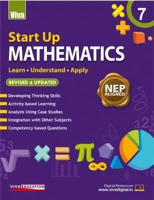 Book cover number 1 for Start Up Mathematics Class 7 (NEP 2020) written by Rahul Sofat published by Viva Education