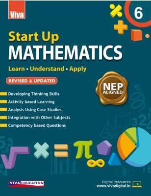 Book cover number 1 for Start Up Mathematics Class 6 (NEP 2020) written by Rahul Sofat published by Viva Education