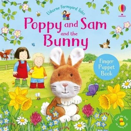 Book cover number 1 for Poppy And Sam And The Bunny written by Sam Taplin published by Usborne