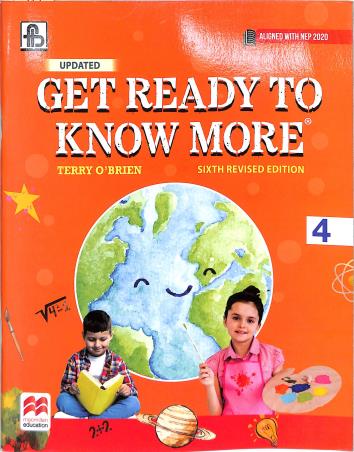 Book cover number 1 for Get Ready To Know More 4 (NEP 2020) written by Terry O'Brien published by Frank Bros. & Co.