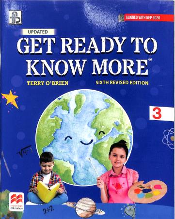 Book cover number 1 for Get Ready To Know More 3 (NEP 2020) written by Terry O'Brien published by Frank Bros. & Co.