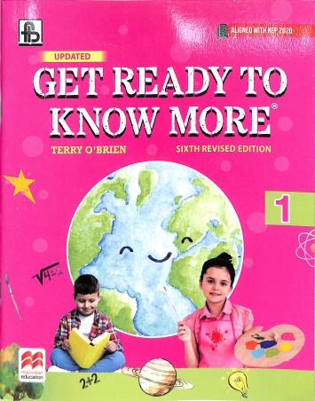 Book cover number 1 for Get Ready To Know More 1 (NEP 2020) written by Terry O'Brien published by Frank Bros. & Co.