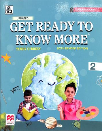 Book cover number 1 for Get Ready To Know More 2 (NEP 2020) written by Terry O'Brien published by Frank Bros. & Co.