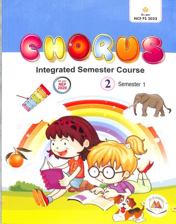Book cover number 1 for Chorus The Term Book 2 Semester 1 (NEP 2020 / NCF FS 2022) written by Harish Kumar, Carolyn M. Moore published by Marina Publications