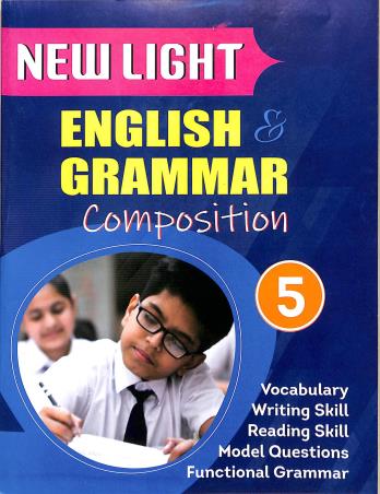 Book cover number 1 for New Light English Grammar & Composition 5 written by NA published by Kishalaya Publishers & Book Sellers
