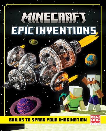 Book cover number 1 for Minecraft Epic Inventions written by Mojang A. B. published by Farshore