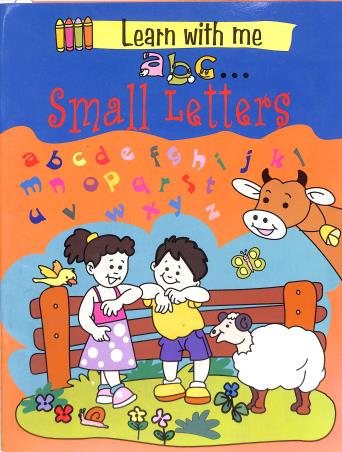 Book cover number 1 for Learn With Me - Small Letters written by NA published by Har-Anand Publications Pvt Ltd