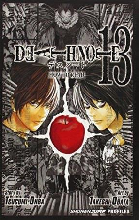 Book cover number 1 for Death Note Volume 13 written by Tsugumi Ohba published by Simon & Schuster