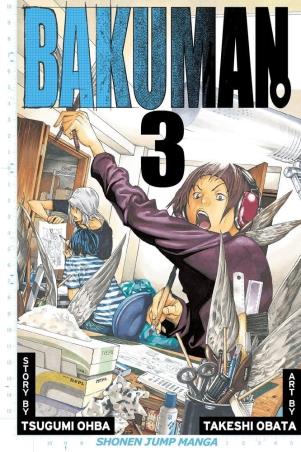 Book cover number 1 for Bakuman 3 written by Tsugumi Ohba published by Simon & Schuster