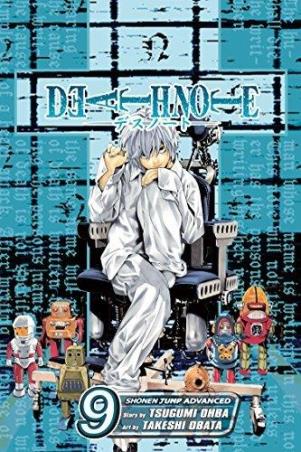 Book cover number 1 for Death Note Volume 9 written by Tsugumi Ohba published by Simon & Schuster