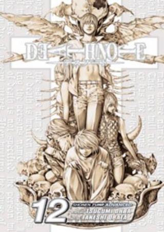 Book cover number 1 for Death Note Volume 12 written by Tsugumi Ohba published by Simon & Schuster