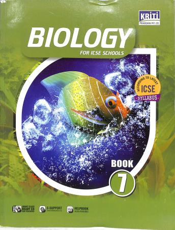 Book cover number 1 for Biology For ICSE School Book 7 written by P. S. Chandel, Ena Banerjee, R. S. Chandel published by Kriti Prakashan Private Limited