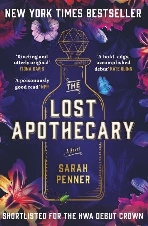 Book cover number 1 for The Lost Apothecary written by Sarah Penner published by Legend Press