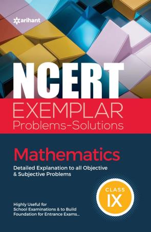 Book cover number 1 for NCERT Exemplar Problems-Solutions Mathematics Class 9 written by Amit Rastogi published by Arihant Prakashan