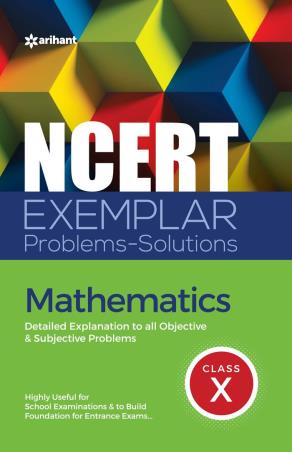 Book cover number 1 for NCERT Exemplar Problems-Solutions Mathematics Class 10 written by Amit Rastogi, Neha Tyagi published by Arihant Prakashan