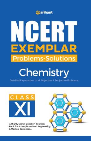 Book cover number 1 for NCERT Exemplar Problems-Solutions Chemistry Class 11 written by Rachna Rani published by Arihant Prakashan
