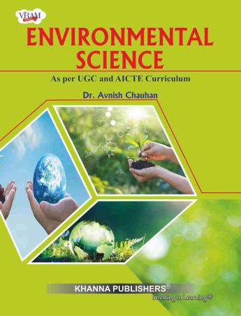 Book cover number 1 for Environmental Science written by Avnish Chauhan published by Khanna Publishers