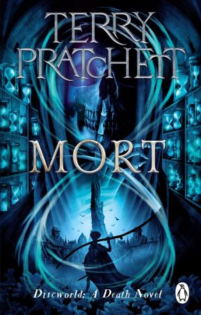 Book cover number 1 for Mort written by Terry Pratchett published by Penguin Books