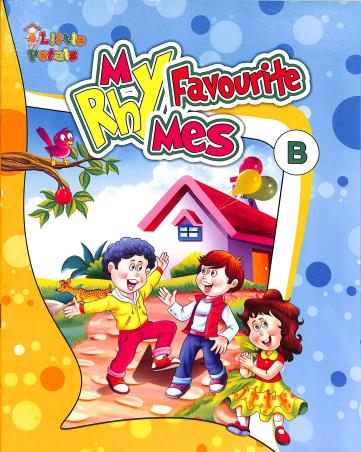 Book cover number 1 for My Favourite Rhymes B written by NA published by Little Petals Publications Pvt. Ltd.