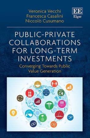 Book cover number 1 for Public-Private Collaborations For Long-Term Investments written by Francesca Casalini, Niccolo Cusumano, Veronica Vecchi published by Edward Elgar Publishing
