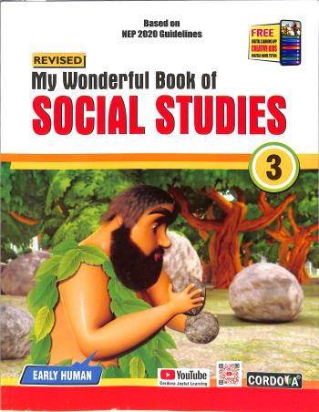 Book cover number 1 for My Wonderful Book Of Social Studies Class 3 (NEP 2020) written by Vinita Kumar published by Cordova Publications Pvt. Ltd.