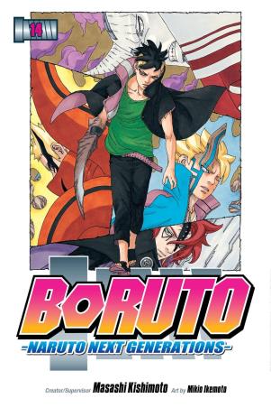 Book cover number 1 for Boruto : Naruto Next Generations written by Masashi Kishimoto published by Viz Media