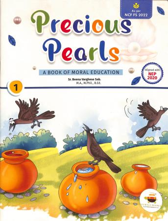 Book cover number 1 for Precious Pearls Part 1 (NEP 2020 / NCF FS 2022) written by NA published by Turtle Books Pvt. Ltd.